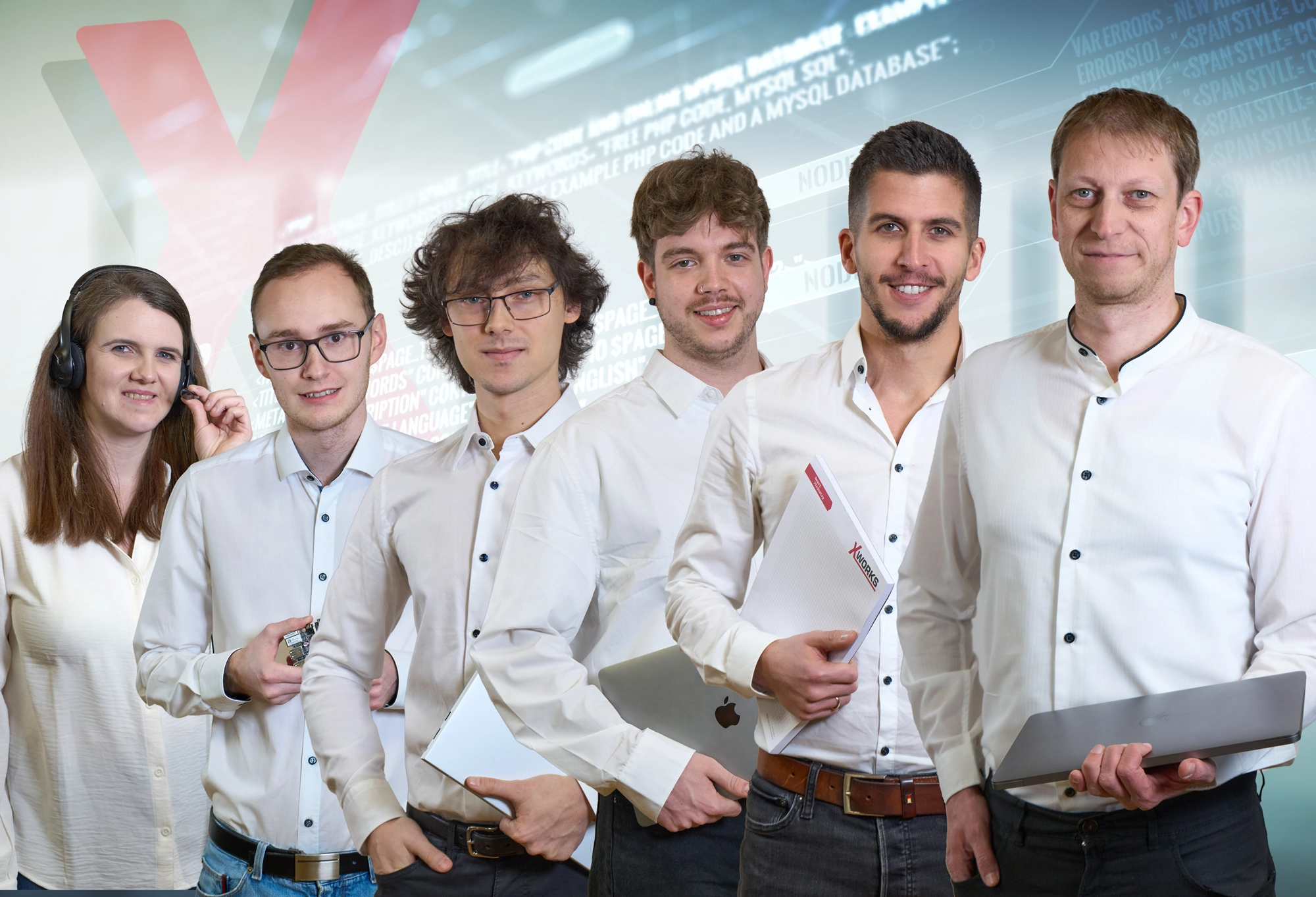 Das X-WORKS Team in Pöchlarn